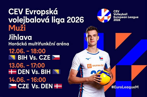 CEV Evropská volejbalová liga 2026 muži